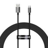 Kabel USB til USB-C Baseus Superior 100W 2m (sort)