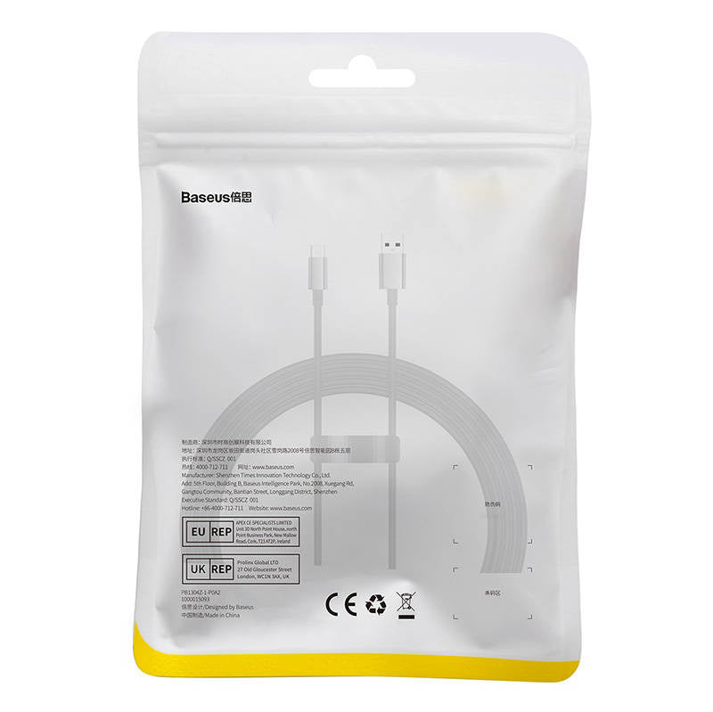 Kabel USB til USB-C Baseus Superior 100W 2m (sort)