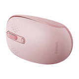 Trådløs mus Baseus F01B Tri-mode 2.4G BT5.0 1600 DPI (rosa)