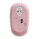 Trådløs mus Baseus F01B Tri-mode 2.4G BT5.0 1600 DPI (rosa)