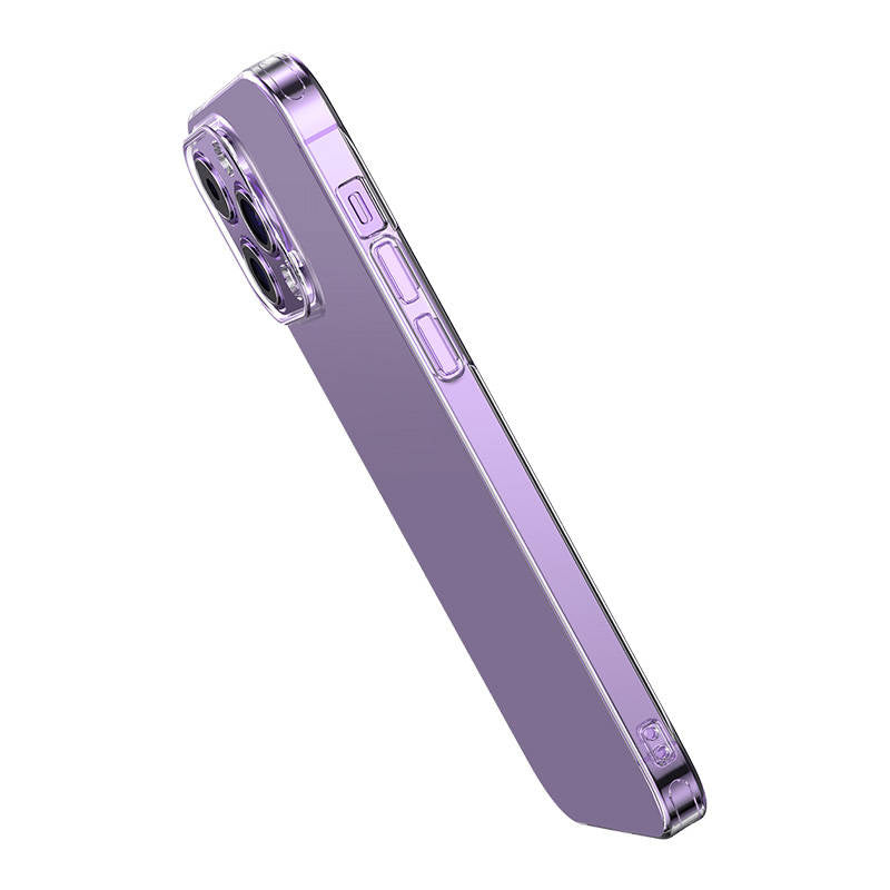Gennemsigtigt æske og hærdet glas sæt Baseus Corning til iPhone 14 Pro Max