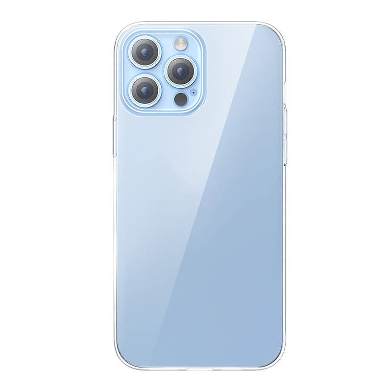 Gennemsigtigt æske og hærdet glas sæt Baseus Corning til iPhone 13 Pro Max