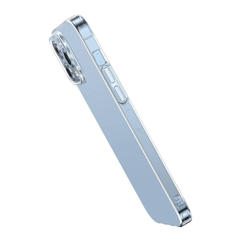 Gennemsigtigt æske og hærdet glas sæt Baseus Corning til iPhone 13 Pro Max