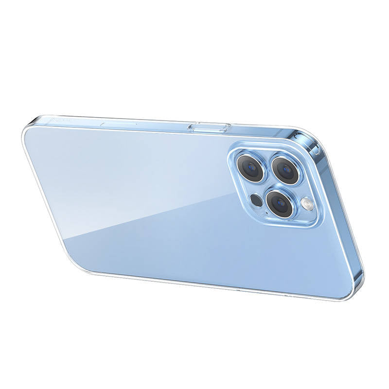 Gennemsigtigt æske og hærdet glas sæt Baseus Corning til iPhone 13 Pro Max