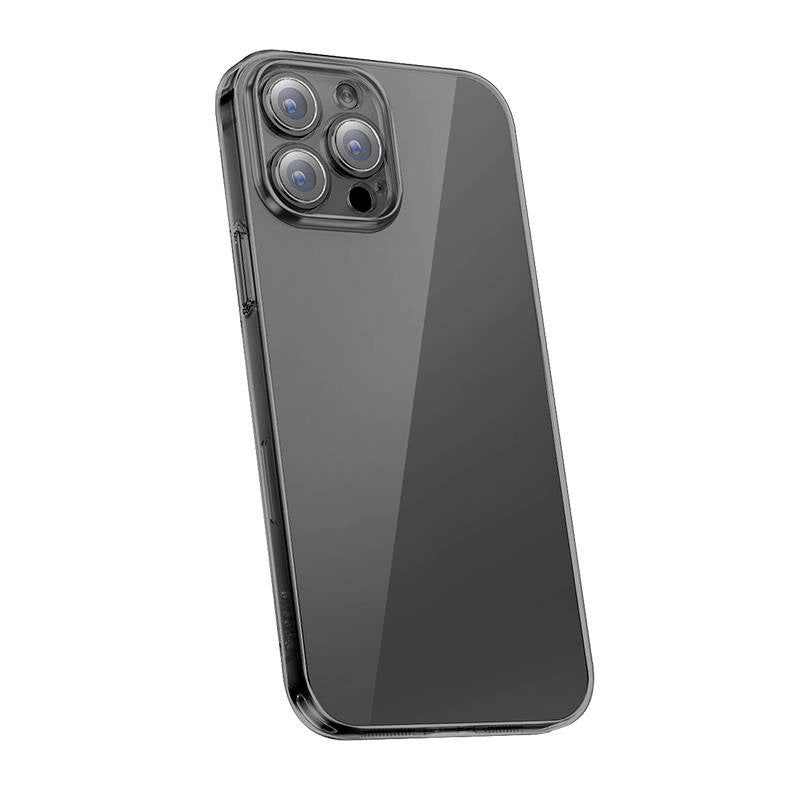 Gennemsigtigt æske og hærdet glas sæt Baseus Corning til iPhone 12 Pro Max