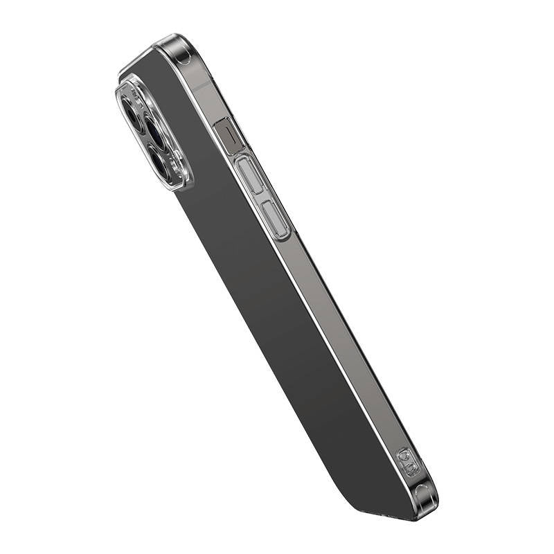 Gennemsigtigt æske og hærdet glas sæt Baseus Corning til iPhone 12 Pro Max
