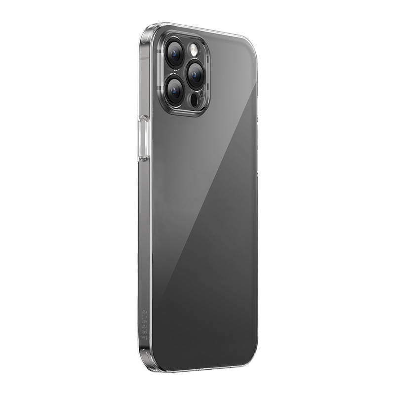 Gennemsigtigt æske og hærdet glas sæt Baseus Corning til iPhone 12 Pro