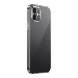 Gennemsigtigt æske og hærdet glas sæt Baseus Corning til iPhone 12