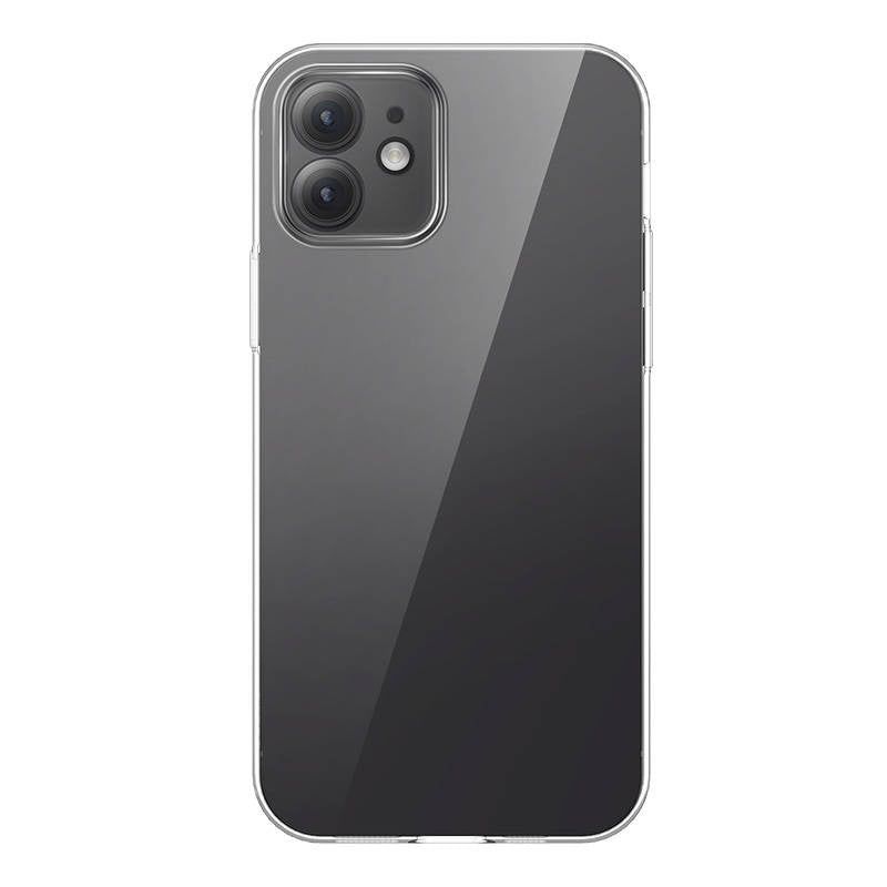 Gennemsigtigt æske og hærdet glas sæt Baseus Corning til iPhone 12