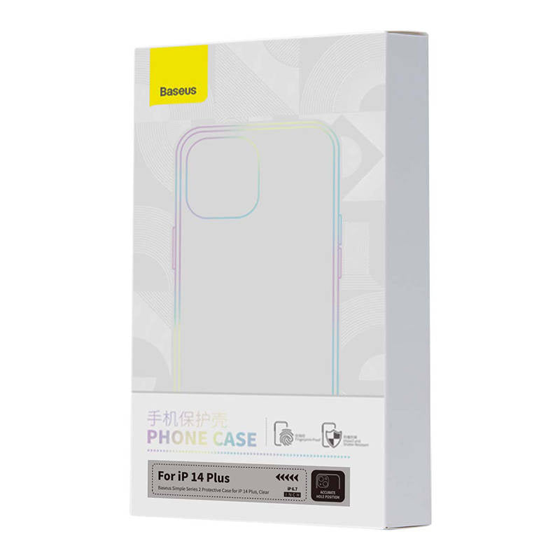 Gennemsigtig Case Baseus Simple til iPhone 14 Plus