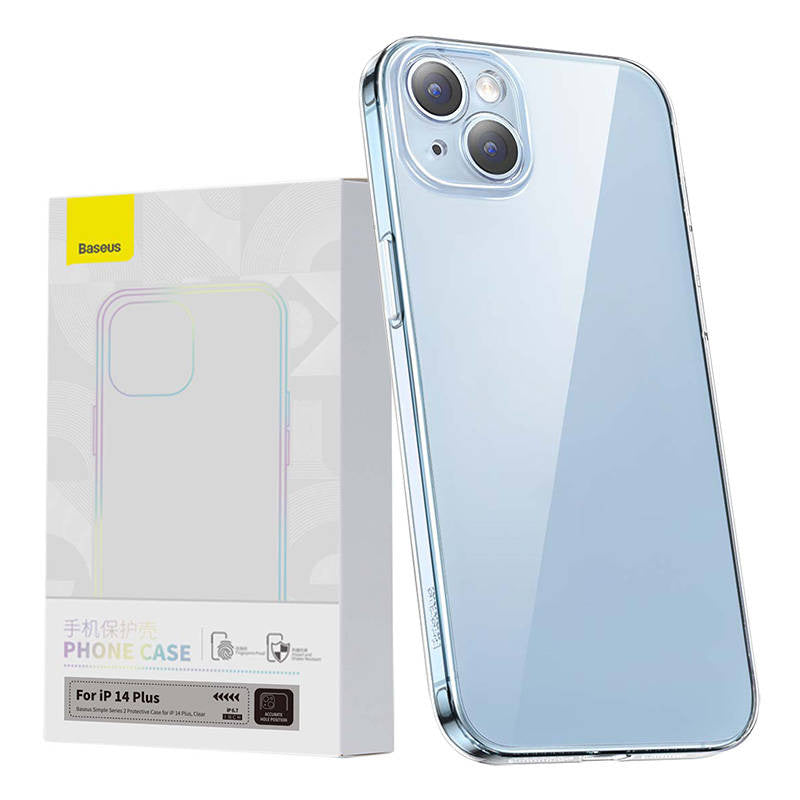 Gennemsigtig Case Baseus Simple til iPhone 14 Plus