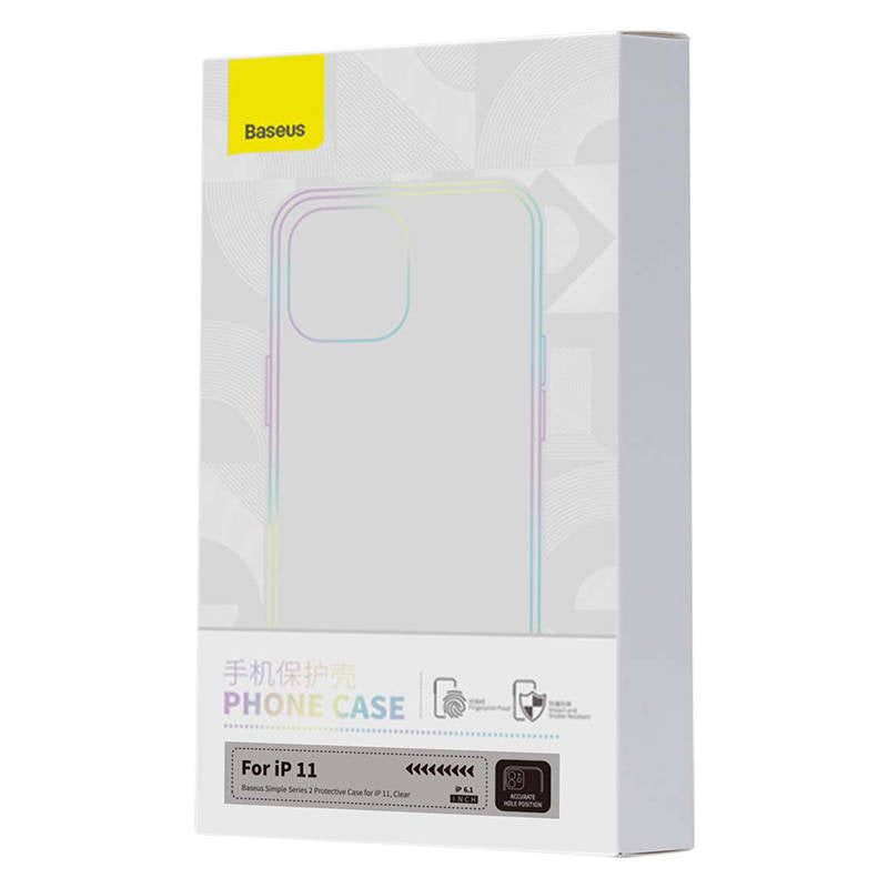 Gennemsigtig Case Baseus Simple til iPhone 11