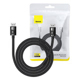 DP 8K til DP 8K kabel Baseus High Definition 2m (sort)