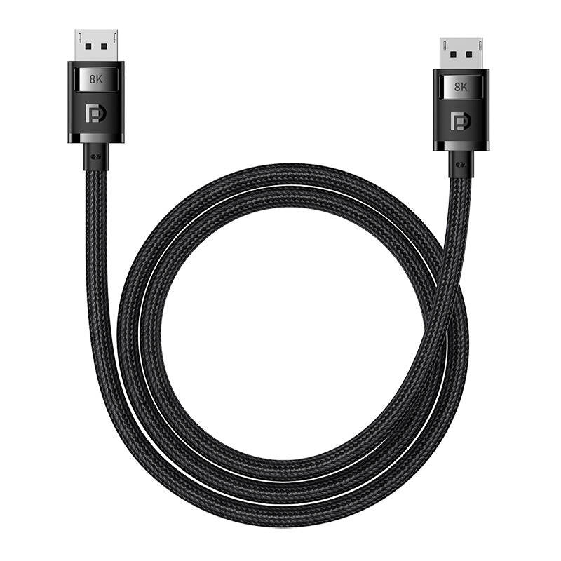 DP 8K til DP 8K kabel Baseus High Definition 1,5 m (sort)