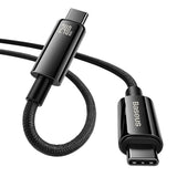 USB-C til USB-C kabel Baseus Tungsten Gold 240W 3m (sort)