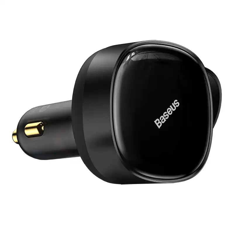 Biloplader Baseus Enjoyment med kabel USB-C, 33W (sort)