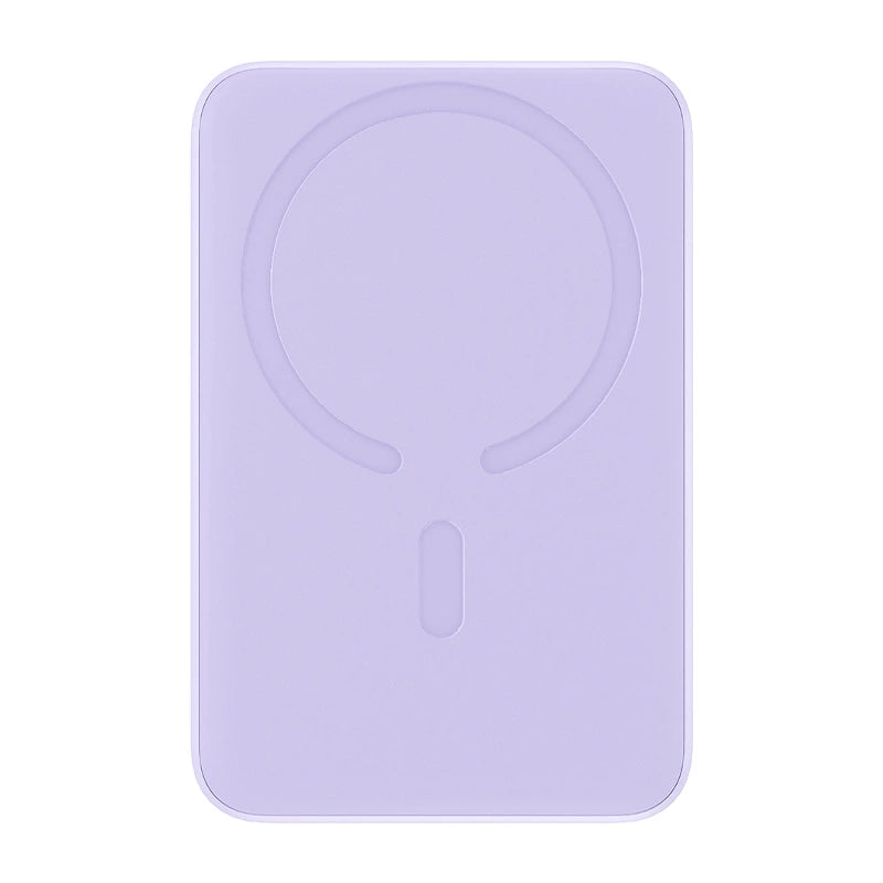 Powerbank Baseus Magnetic Mini 10000mAh, USB-C 20W MagSafe (lila)