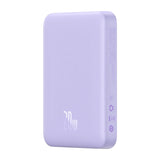 Powerbank Baseus Magnetic Mini 10000mAh, USB-C 20W MagSafe (lila)