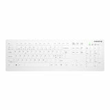 CHERRY AK-C8112 tastatur Medicinsk RF trådløst QWERTY Nordisk Hvid