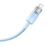 Hurtig opladning kabel Baseus USB-C til Lightning Explorer Series 1m, 20W (blå)