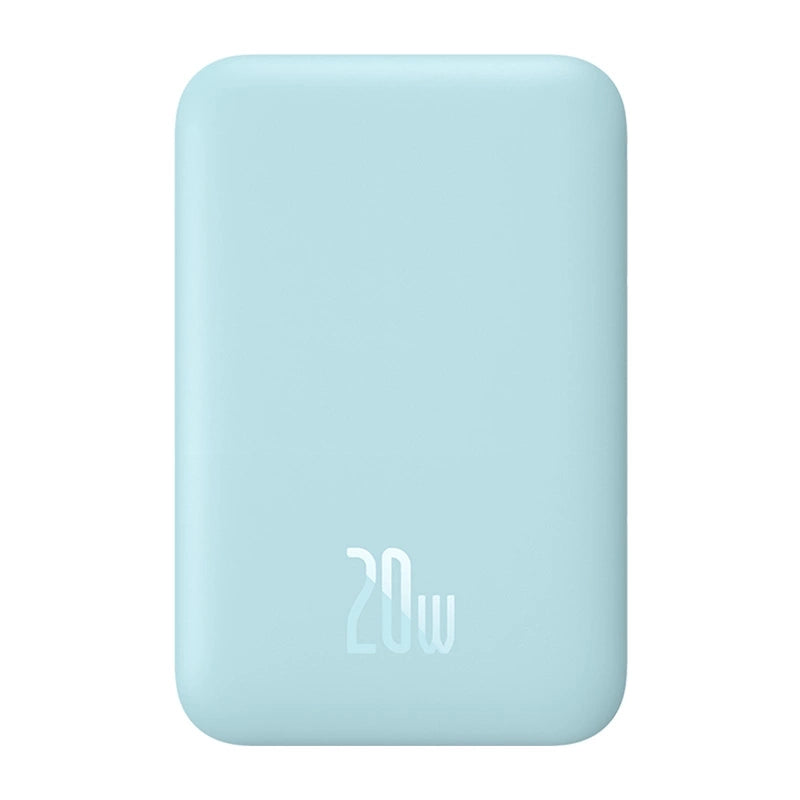 Powerbank Baseus Magnetic Mini 6000mAh, USB-C 20W MagSafe (blå)
