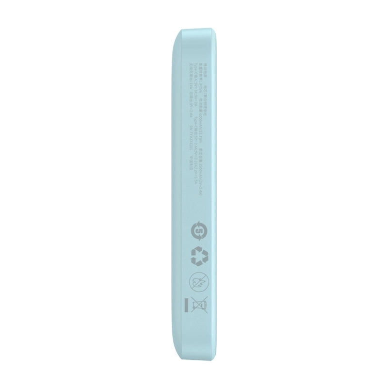Powerbank Baseus Magnetic Mini 6000mAh, USB-C 20W MagSafe (blå)