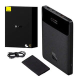 Powerbank Baseus Blade 20000mAh 2xUSB, 2xUSB-C + kabel USB-C 100W (sort)