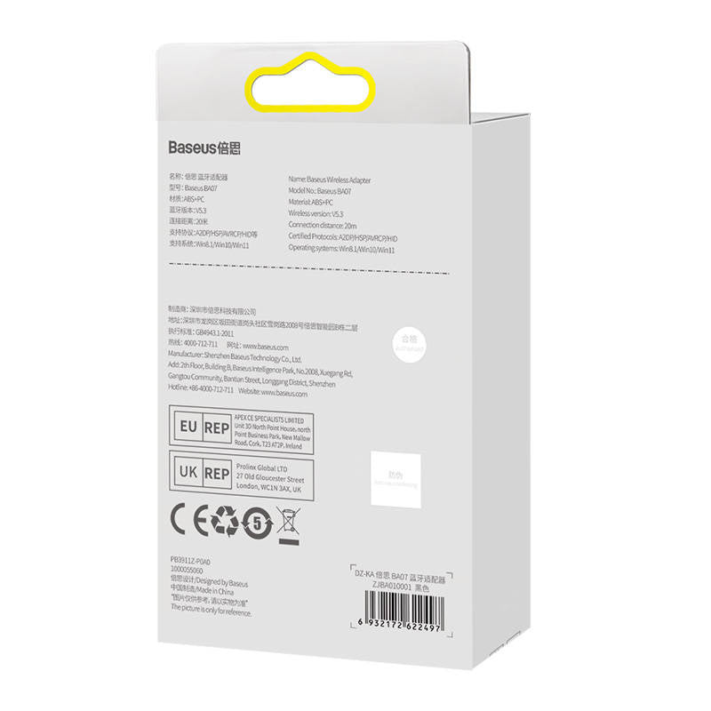 Trådløs adapter Baseus Black BA07