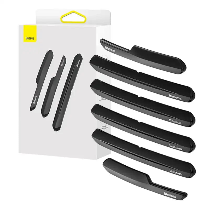 T-Space Bumper Guard Kit til Tesla Baseus Pack af 6 (sort)