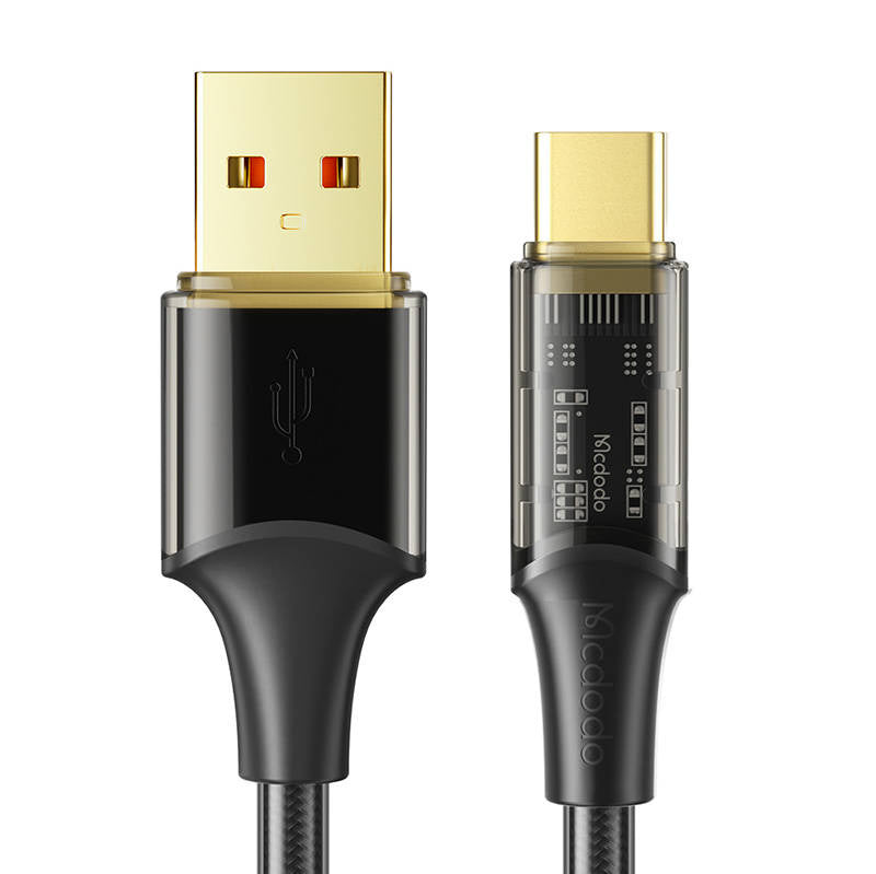 Kabel USB-C Mcdodo CA-2092 6A, 1,8 m (sort)