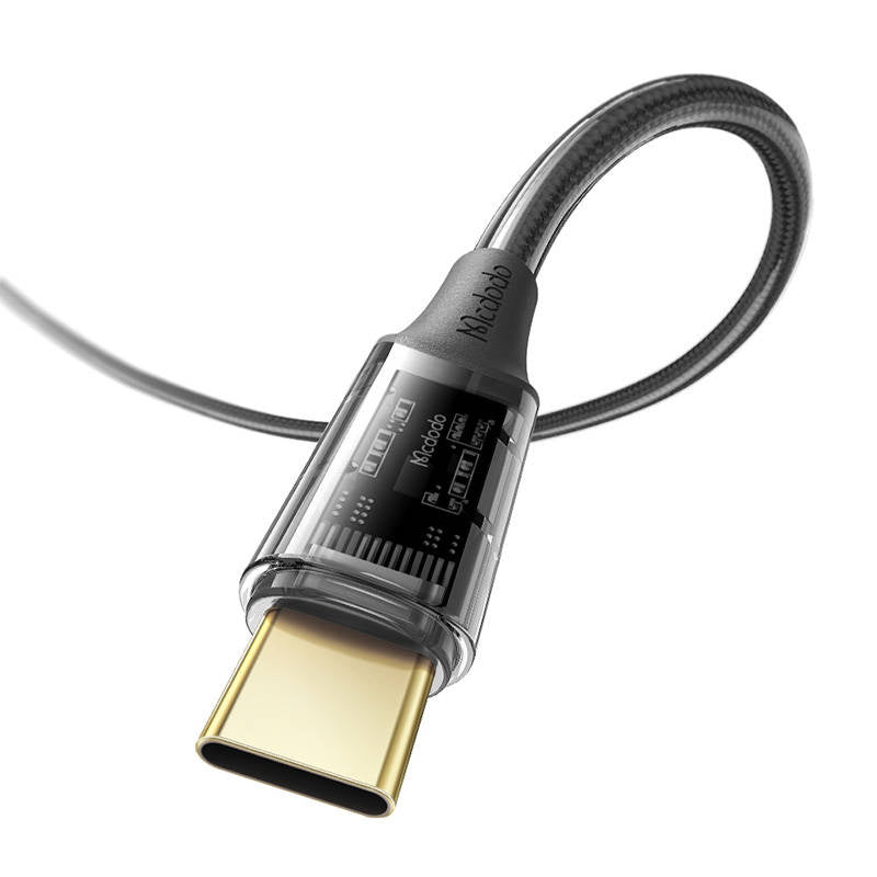 Kabel USB-C Mcdodo CA-2092 6A, 1,8 m (sort)