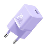 Mini vægoplader Baseus GaN5 20W (lila)