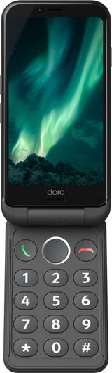 Doro Aurora 21 11,4 cm (4.5") Dual SIM Android 14 4G USB Type-C 4 GB 64 GB 3000 mAh Grafit