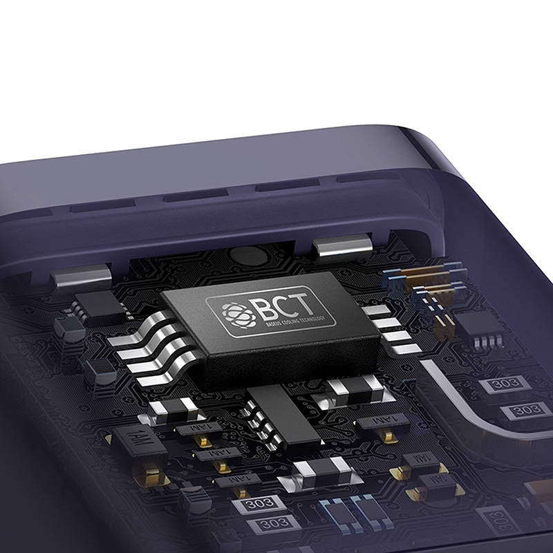 Mini vægoplader Baseus GaN5 30W (lila)