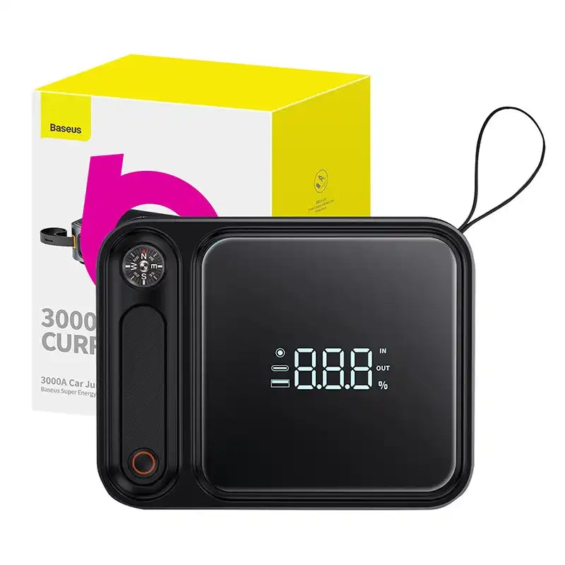 Powerbank/Car Jump Starter Baseus Super Energy Ultra, 3000A (sort)