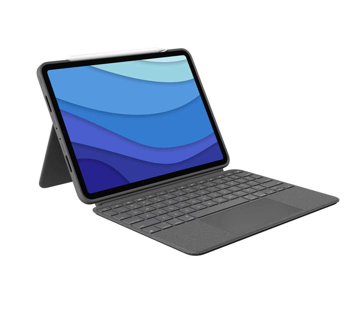 Logitech 920-010147 tastatur til mobil enhed QWERTY Nordisk Smart Connector Grå