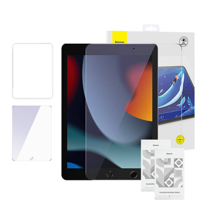 Hærdet glas Baseus Crystal 0,3 mm til iPad Pro/Air3 10,5 " / iPad 7/8/9 10,2" (2 stykker)