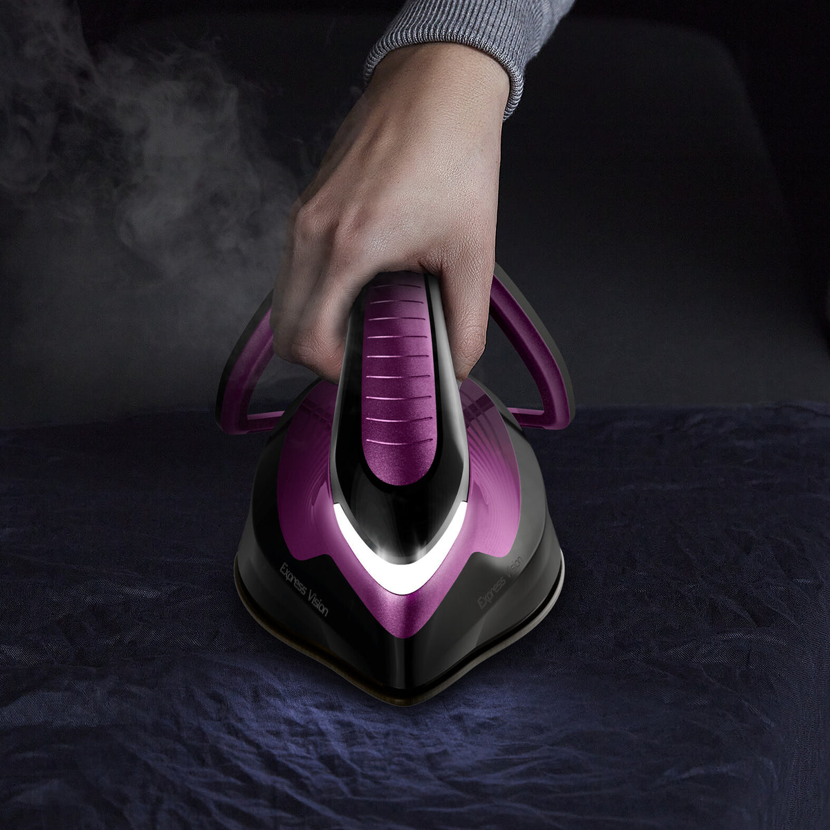 Tefal Express Vision SV8152 2800 W 1,8 L Durilium AirGlide Autoclean soleplate Lilla, Sort