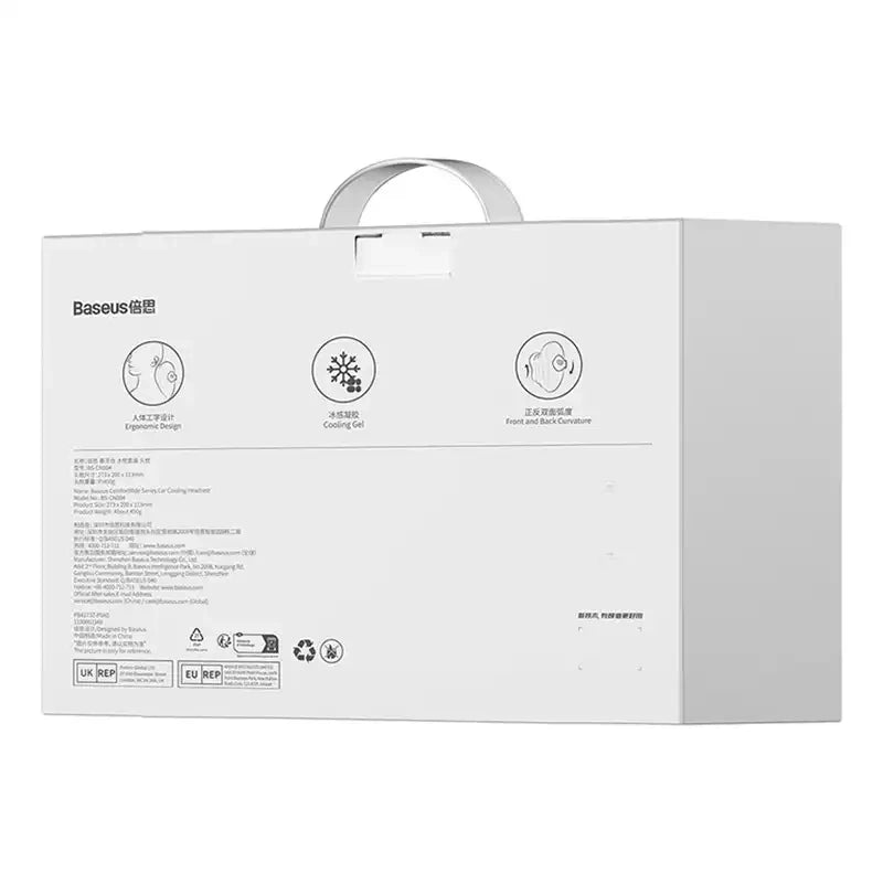 Bilkølingshovedstøtte Clu Baseus ComfortRide Series Car (sort)