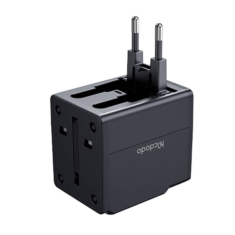 Rejseadapter McDodo CP-4120 2.1A Hurtig opladning