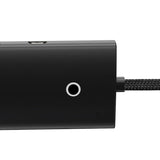 HUB Adapter 4-Port USB-C Baseus OS-Lite 25cm (Sort)
