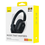 Trådløse hovedtelefoner med støjreduktion Baseus Bowie H1i (sort)