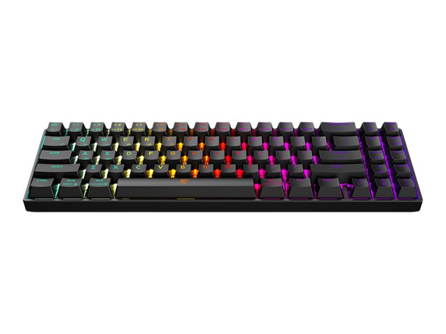 Havit GAMENOTE KB496L Tastatur Mekanisk RGB Trådløs Kabling