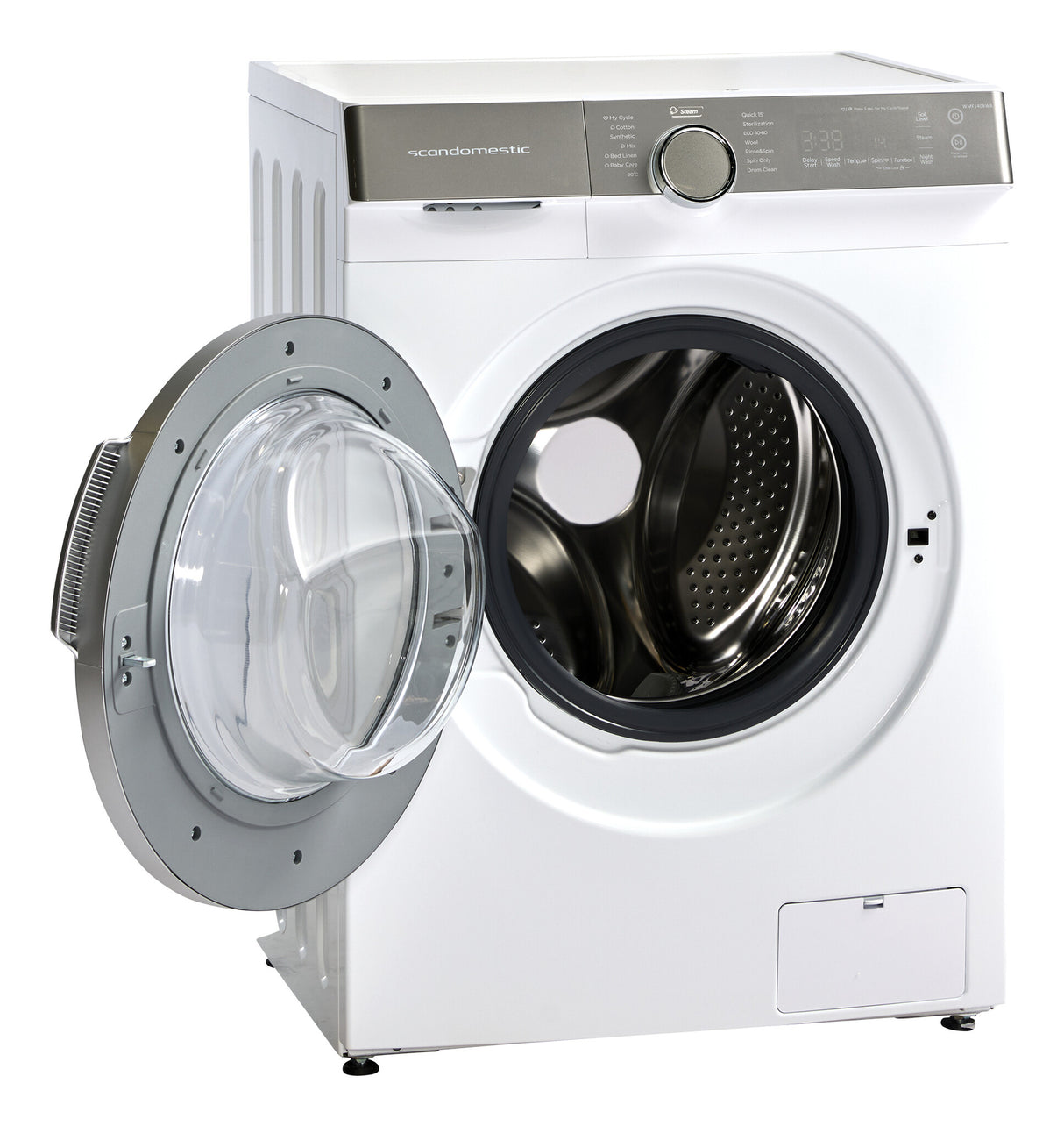 ScanDomestic WMF1408WA vaskemaskine Front-læsning 8 kg 1400 rpm Hvid