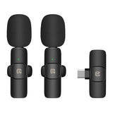 Trådløs mikrofon Puluz PU3151B Lavalier Type C