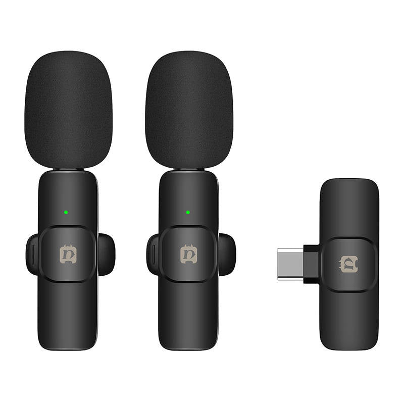 Trådløs mikrofon Puluz PU3151B Lavalier Type C