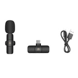 Trådløs mikrofon Puluz PU3151B Lavalier Type C