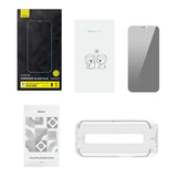 Baseus Crystal Privacy Protection hærdet glas 0,3 mm til iPhone X/XS