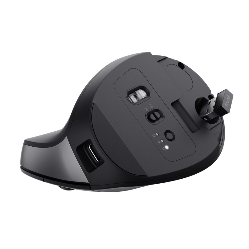 Trust Bayo+ mus Kontor Højre hånd RF trådløs + Bluetooth Optisk 2400 dpi