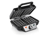 Tristar WF-2195 vaffeljern 2 vaffel/vafler 1000 W Sort, Rustfrit stål